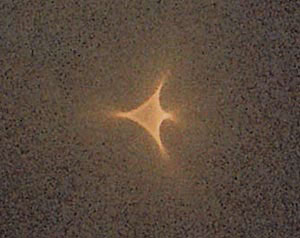 Caustic produced by a binary lens.