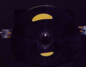 Stellar image by gravitational lens.